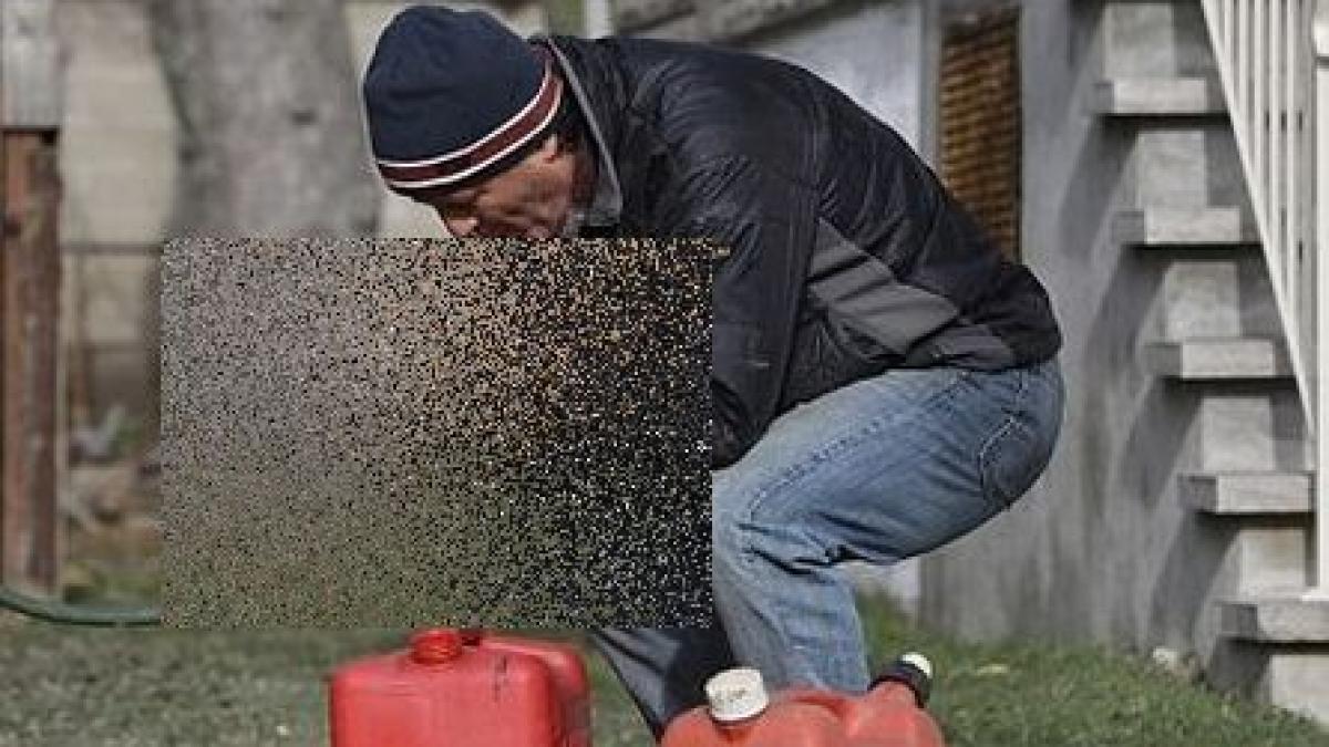 cum l au prins politistii pe acest hot de motorina gestul prostesc il putea ucide