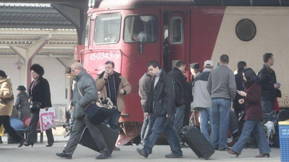 ajunul craciunului i a prins pe multi in gari pe drumuri sau pe patul de spital