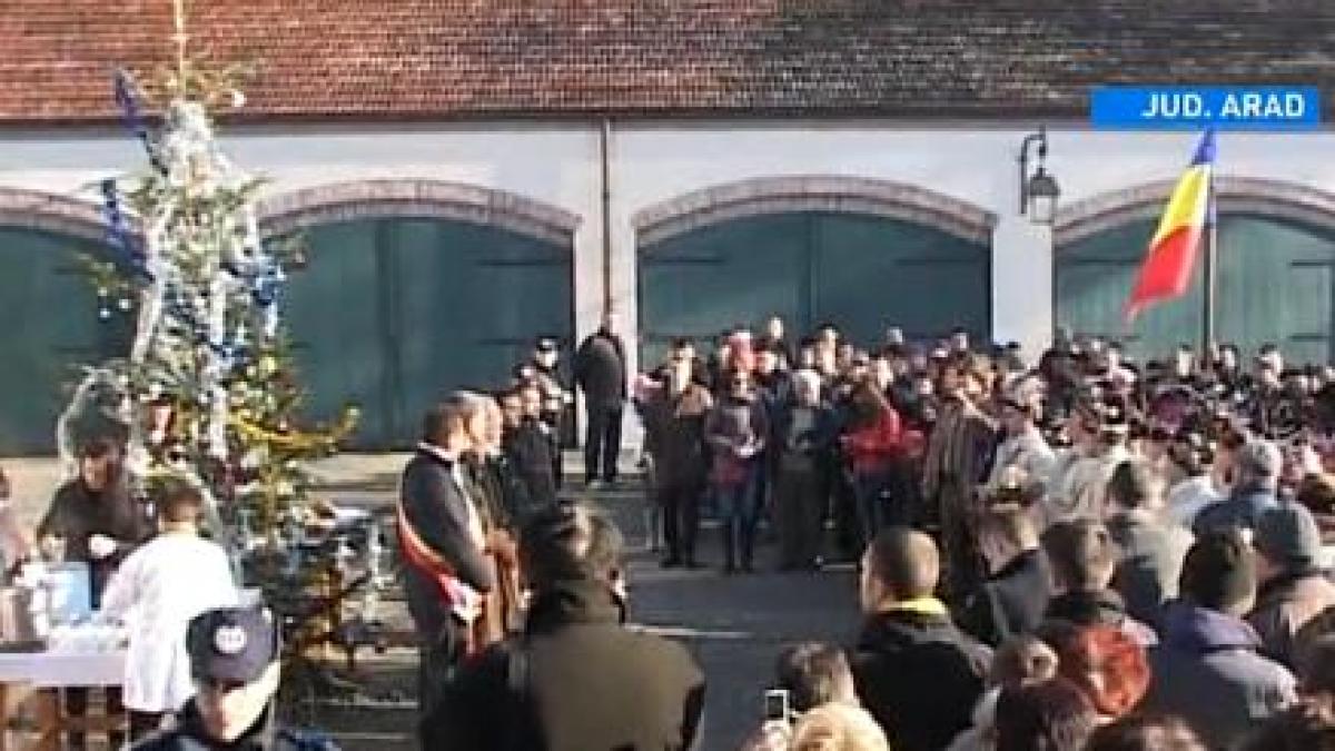 familia regala colindata la castelul de la savarsin