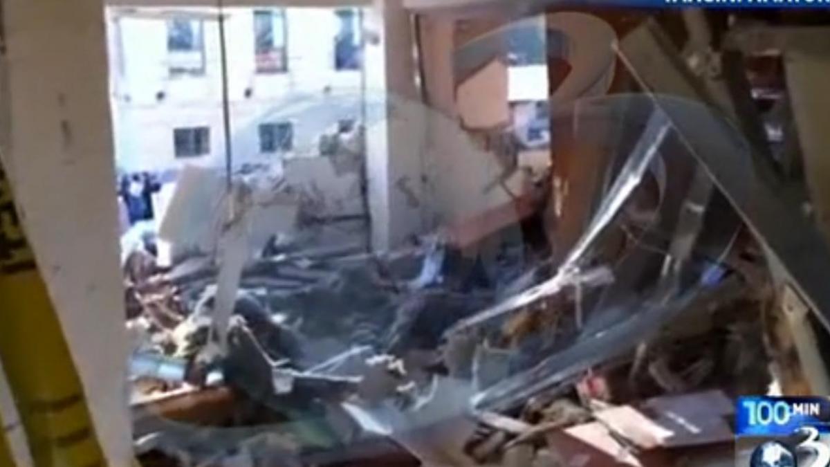 primele imagini din blocul devastat de explozie la calarasi