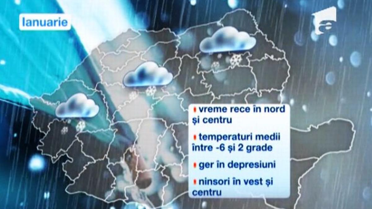 cand vin ninsorile si cum va fi vremea in primele trei luni ale anului