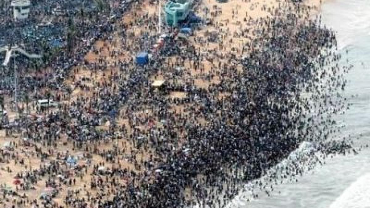 filmat din aer acest loc de pe terra arata ca un furnicar uman pe 1 ianuarie 2014 sute de copii s