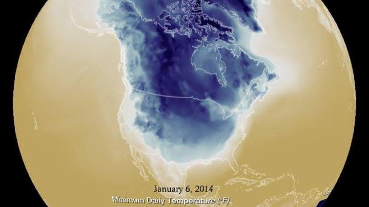 asa arata iadul inghetat imaginea cu vortexul polar care coboara peste sua