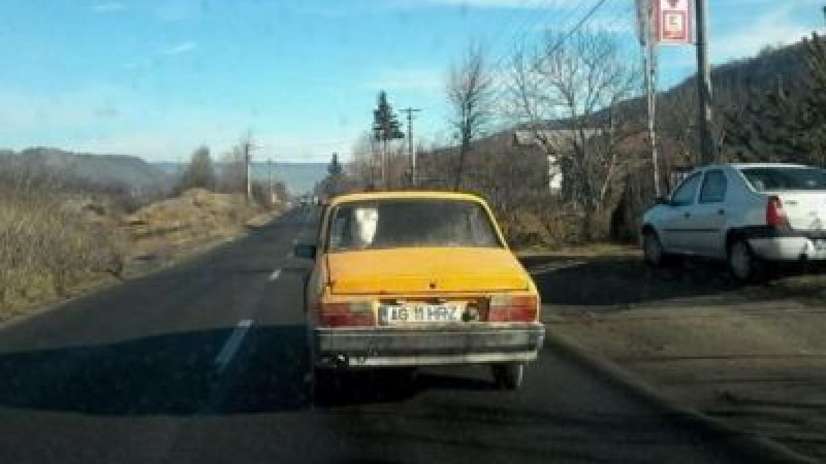 aparitie inexplicabila pe soselele din romania ce cara acest argesean cu dacia lui