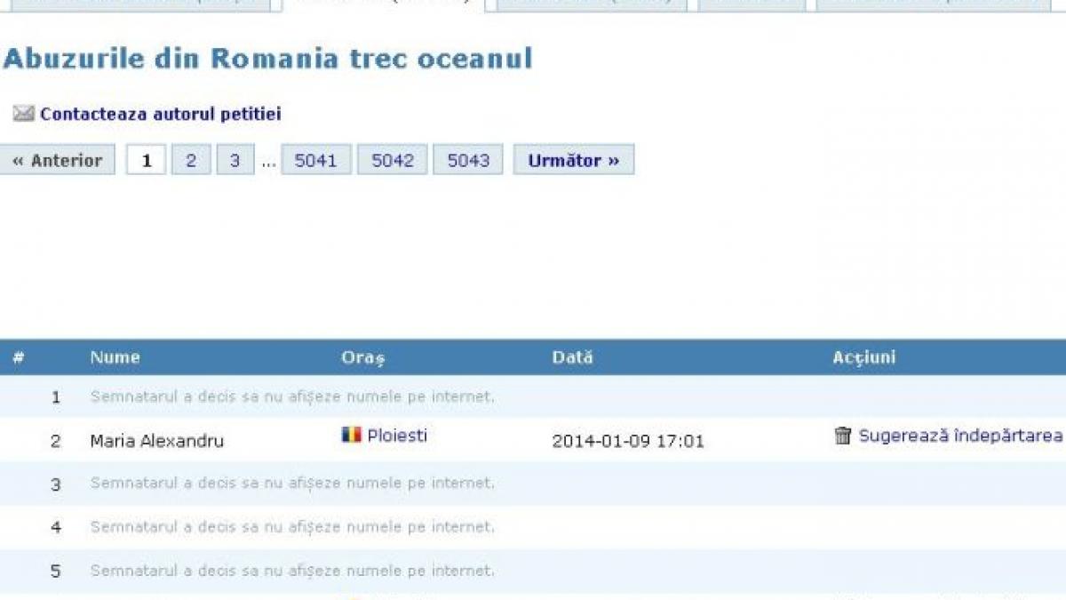 cea mai semnata petitie din romania initiata de antena 3 a strans peste 61 000 de semnaturi