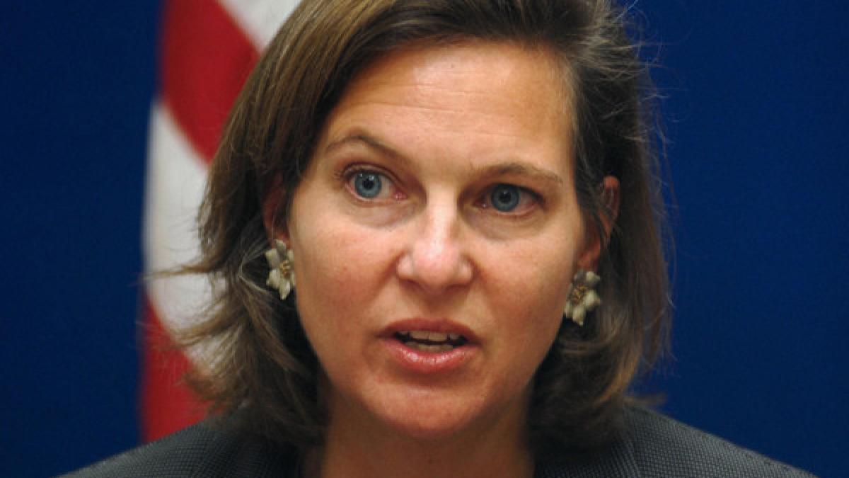 secretarul adjunct de stat din sua victoria nuland vine astazi in romania ea se va intalni cu