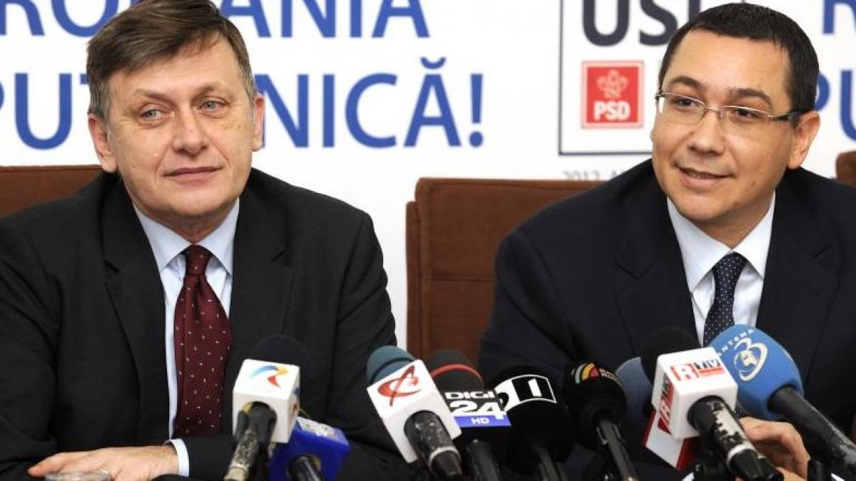 ponta antonescu este candidatul usl la presedintie aliantele cu pdl sunt interzise