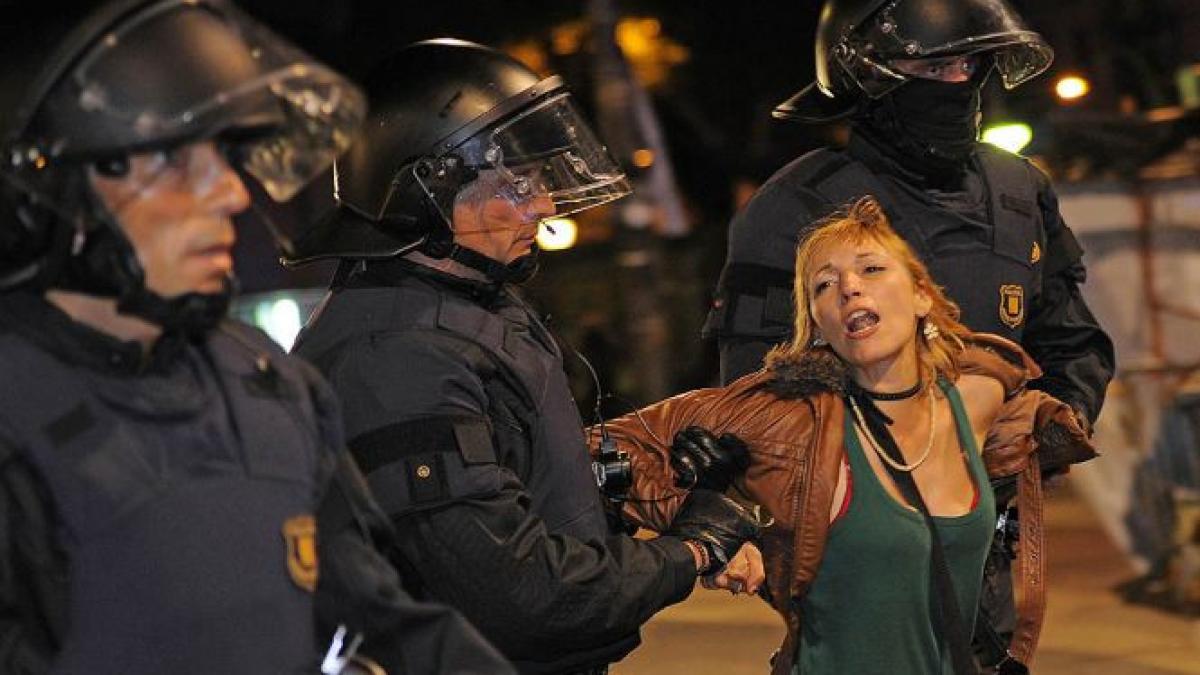 spania protestele din burgos au dus la arestarea a 40 de persoane si ranirea a 11 politisti