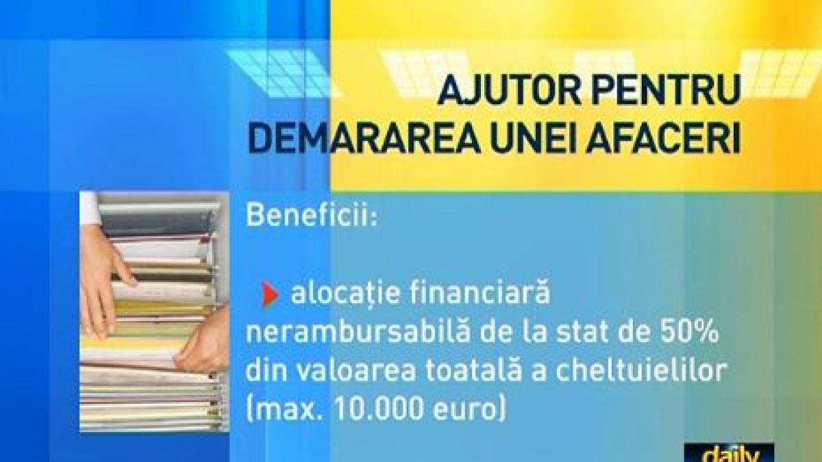 daily income ajutor de la stat pentru demararea unei afaceri vezi conditiile