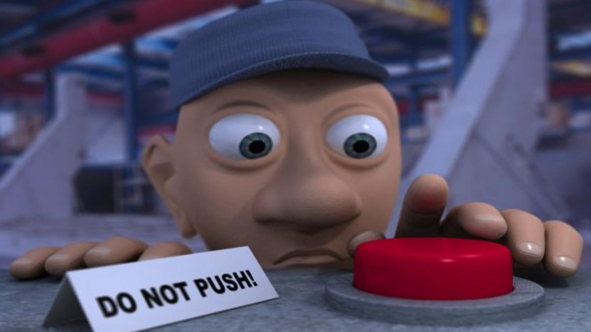 ce nu face omu din curiozitate farsa cu butonul rosu revine in forta