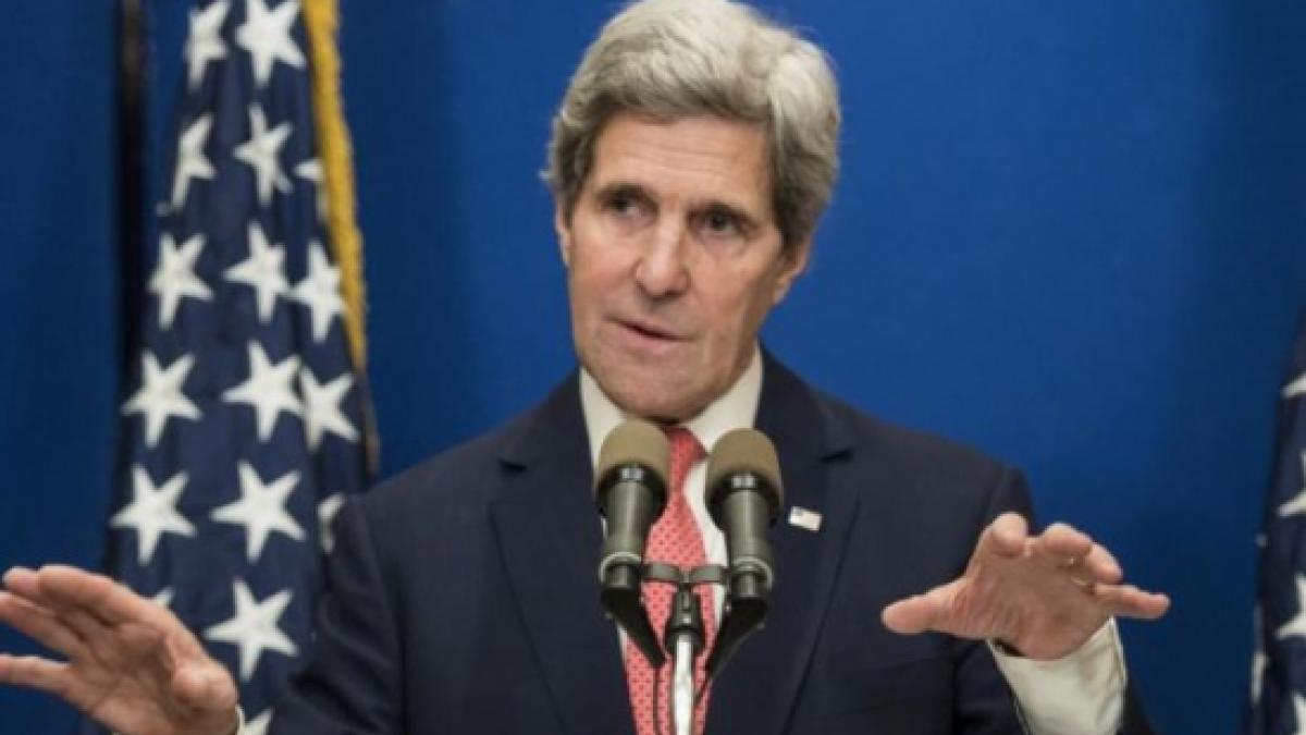 john kerry indeamna opozitia siriana sa participe la conferinta geneva ii
