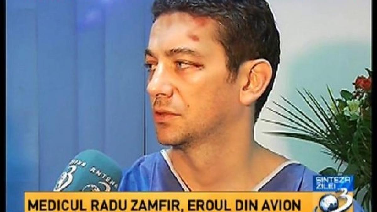 The moving testimony of dr. Radu Zamfir, the airplane hero: We gave them all the geographical indications!