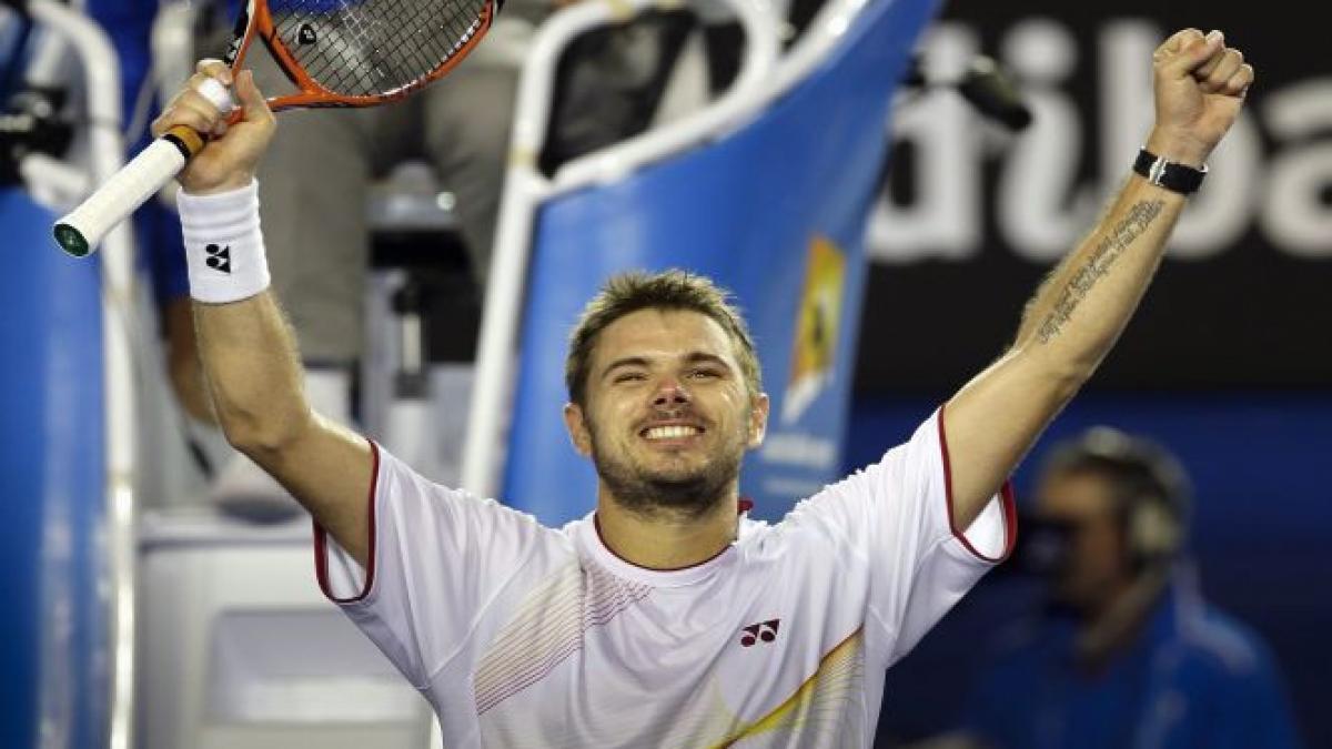 elvetianul stanislas wawrinka este primul finalist de la australian open
