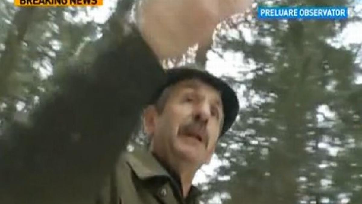 inspectoratul pentru situatii de urgenta al satenilor a functionat padurarul care a dat alarma