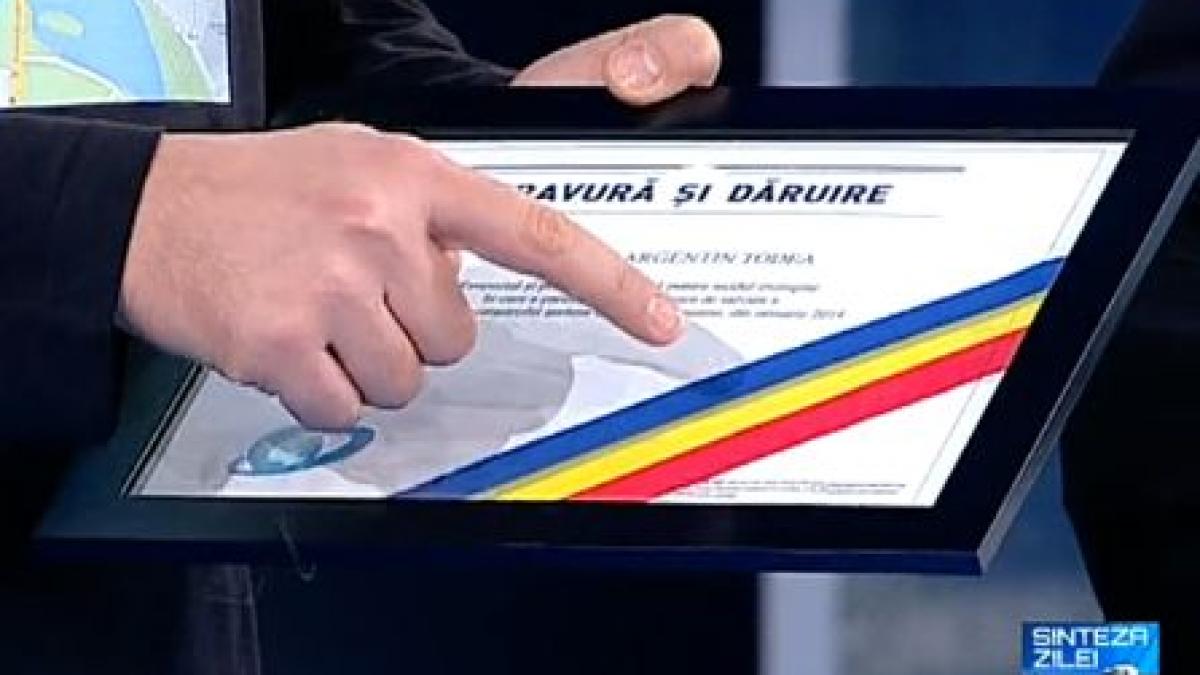 sinteza zilei distinctii speciale din partea antenei 3 pentru localnicii care au ajuns primii la