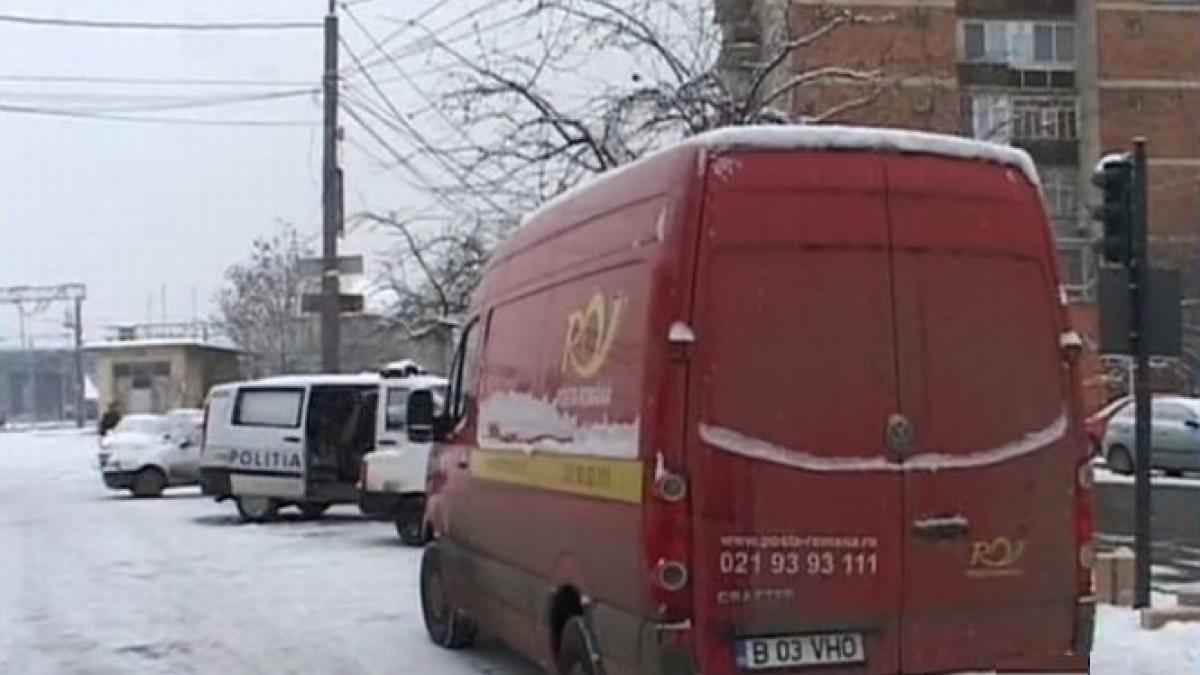 jaf de 100 000 euro din masina postei romane