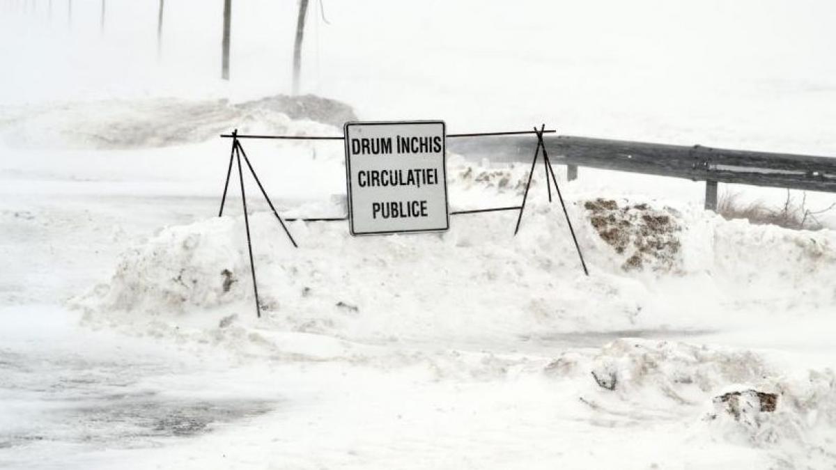 circulatie intrerupta pe a2 a3 si tronsoane din 27 de drumuri nationale