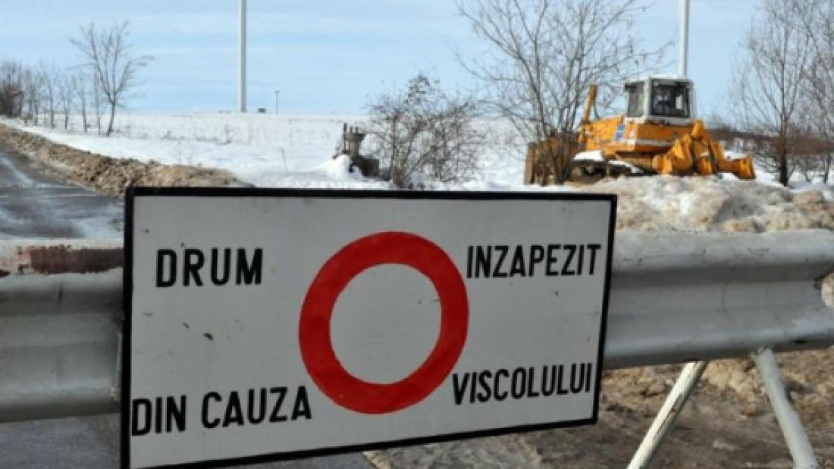 trei autostrazi si numeroase sectoare de drumuri nationale inchise vezi aici lista completa