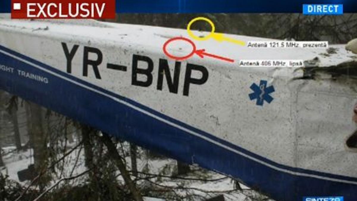 ramona manescu la sinteza zilei antena 406 mhz a lipsit daca era pe avion se putea face localizarea