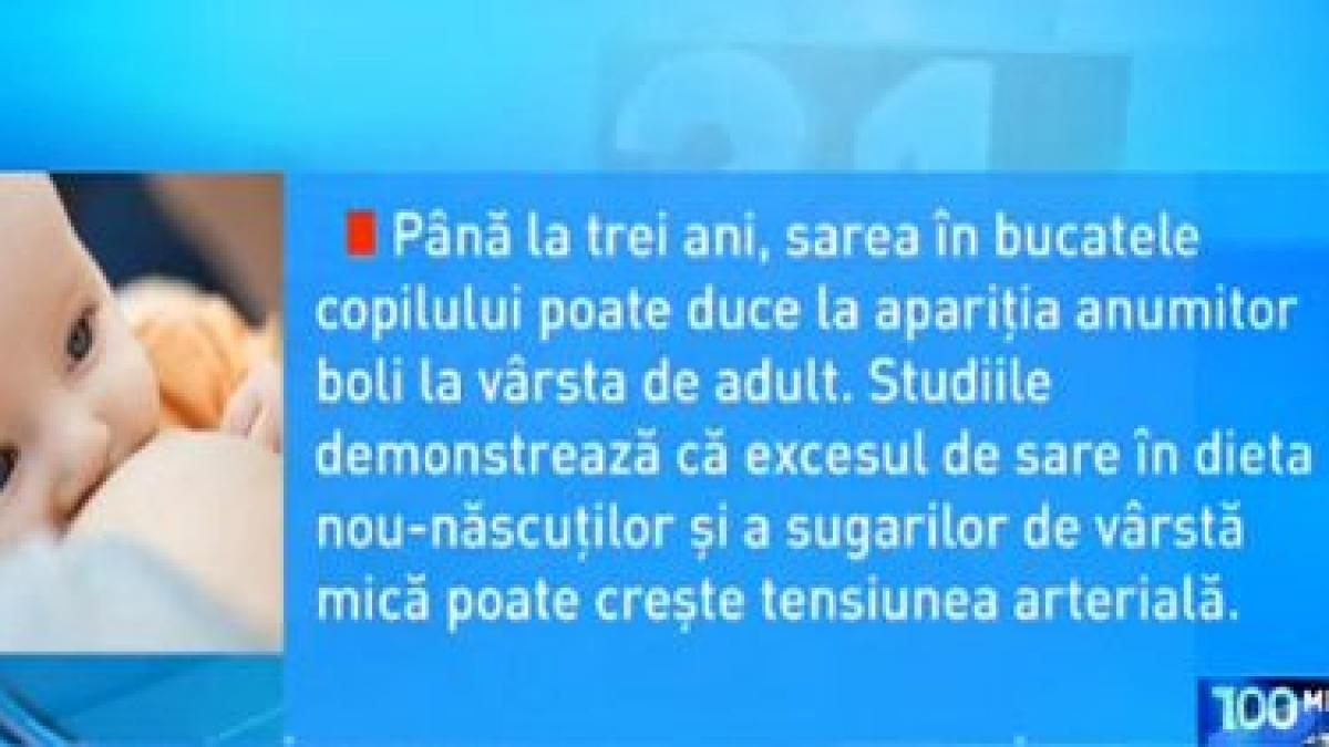un copil alimentat asa cum nu trebuie este un adult bolnav cat e importanta este alimentatia in