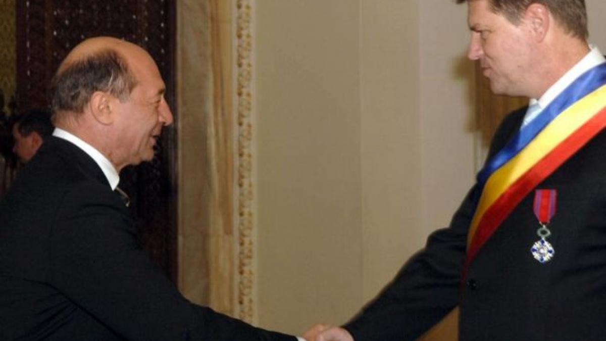 basescu iohannis un castig pentru guvern sa aiba grija cum aranjeaza cu incompatibilitatea