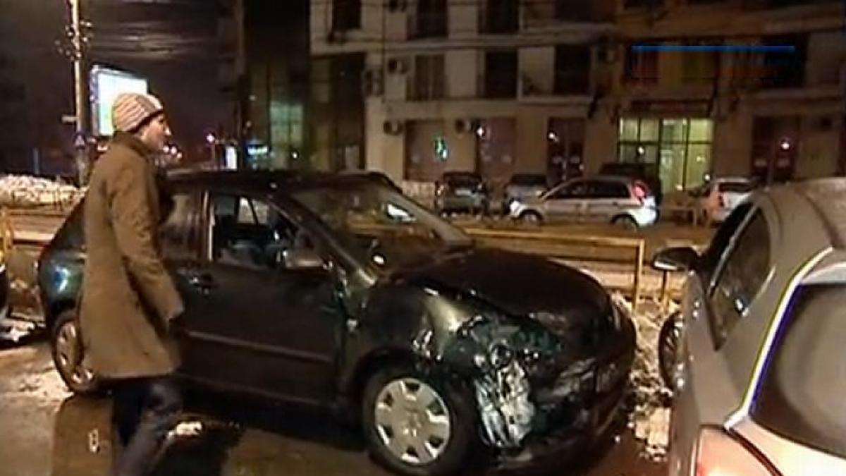 carambol cu 6 masini in capitala