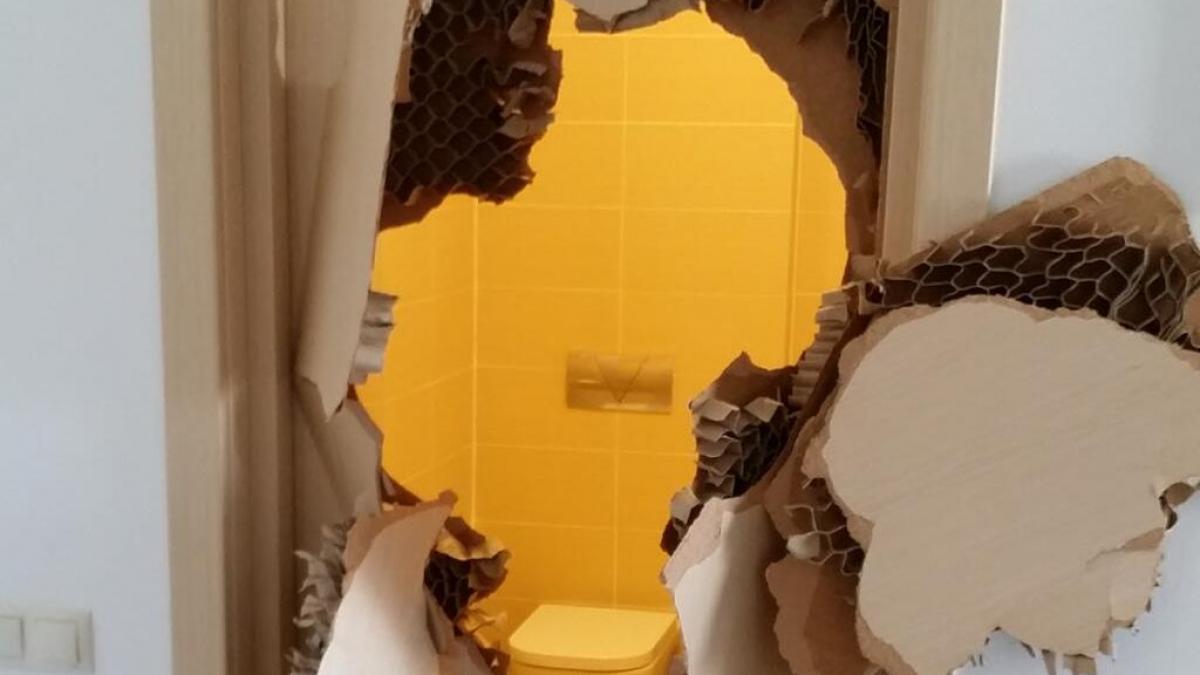 imaginea zilei de la soci ce a facut un sportiv care a ramas blocat in baie