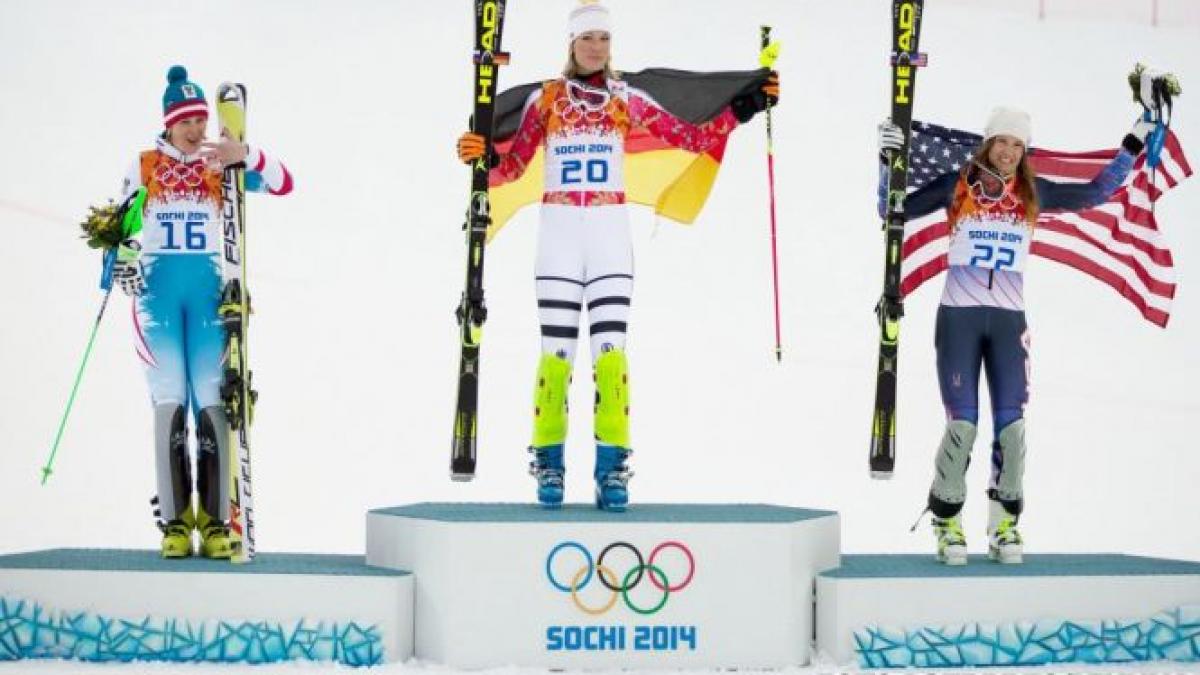 maria hoefl riesch si a pastrat titlul olimpic la super combinata reprezentanta romaniei pe locul 22