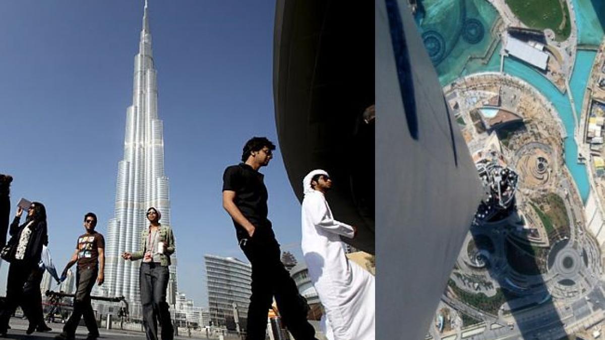 Probleme în "paradisul" din Dubai. Rezidenţii Burj Khalifa vor urca PE SCĂRI cele 160 de etaje, dacă nu îşi plătesc facturile