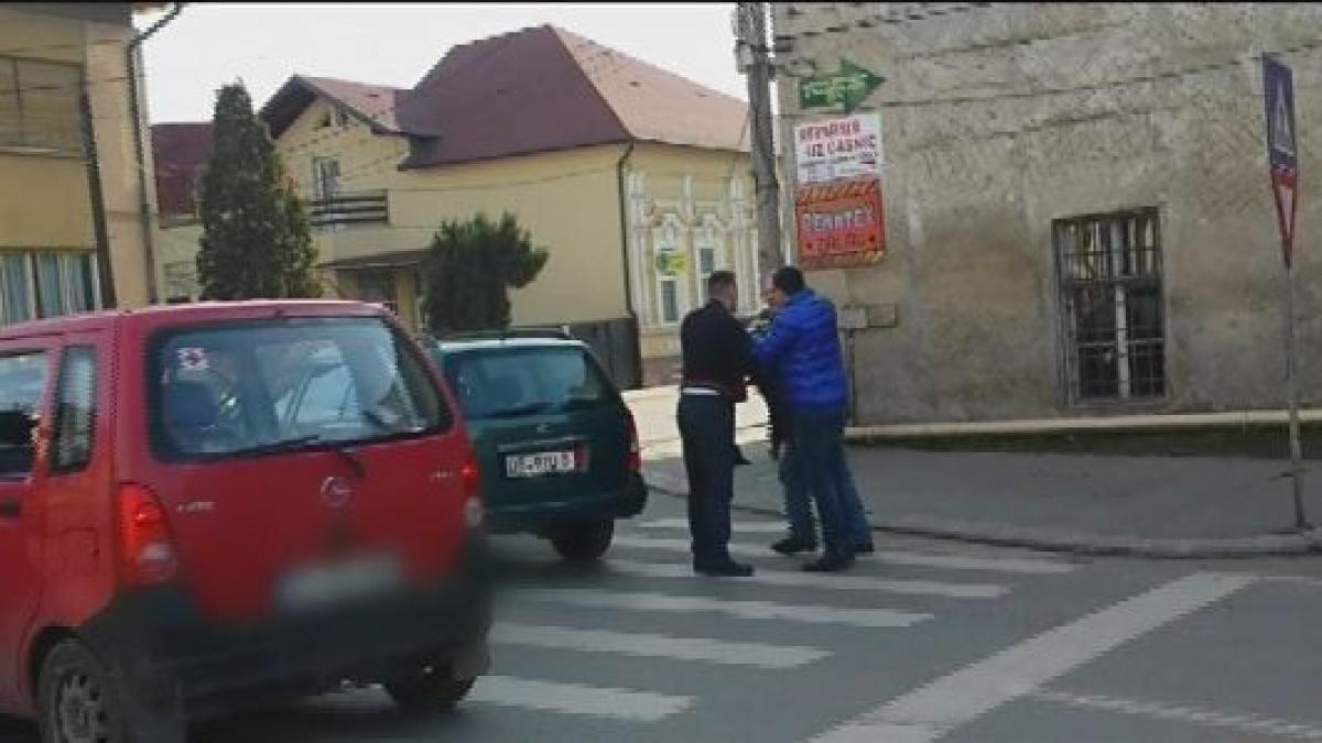 bataie in trafic in zalau cum s a sfarsit conflictul