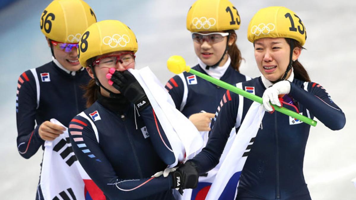 coreea de sud campioana olimpica in proba feminina de stafeta 3 000 de metri din cadrul concursului