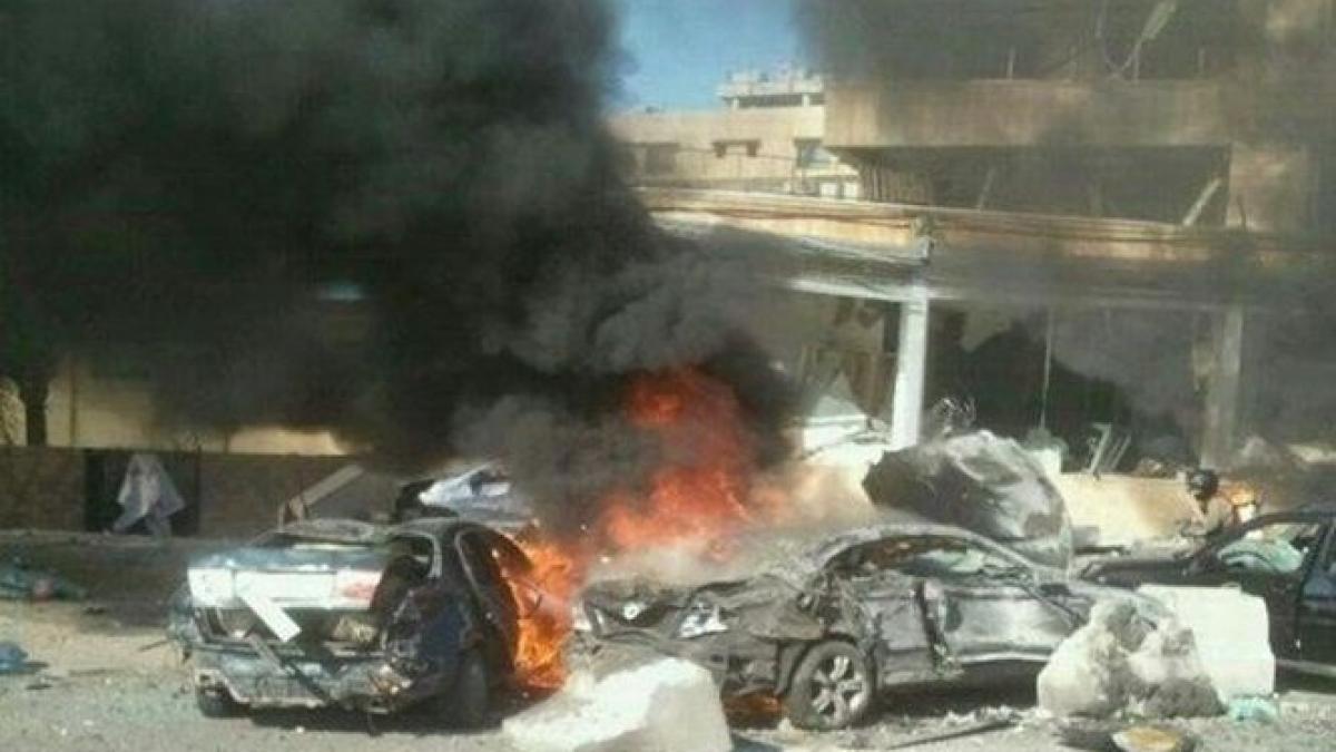 7 persoane au murit si 128 au fost ranite intr un atentat terorist din beirut