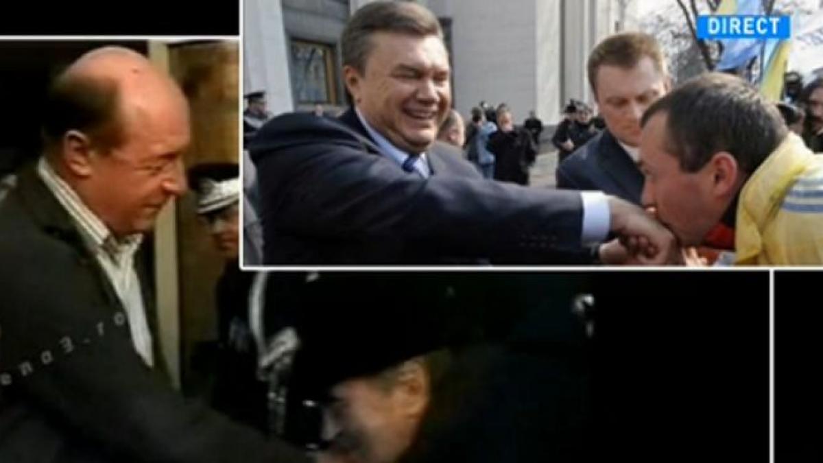 asemanari intre presedintele basescu si presedintele ianukovici