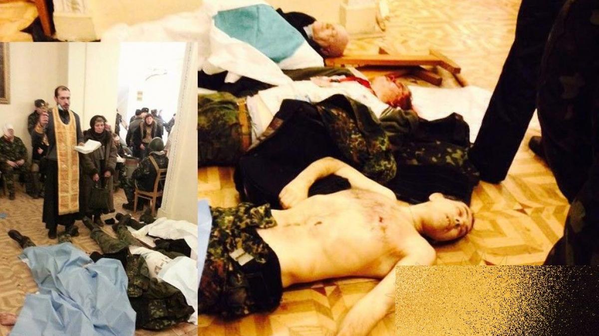 dumnezeule ai mila de sufletele lor imagini cutremuratoare postate de protestatarii din ucraina