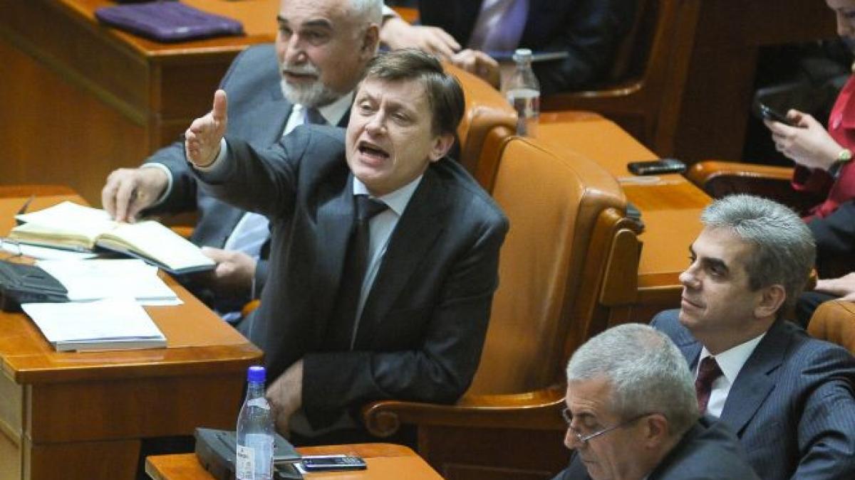 antonescu ii baga in sedinta pe liberali