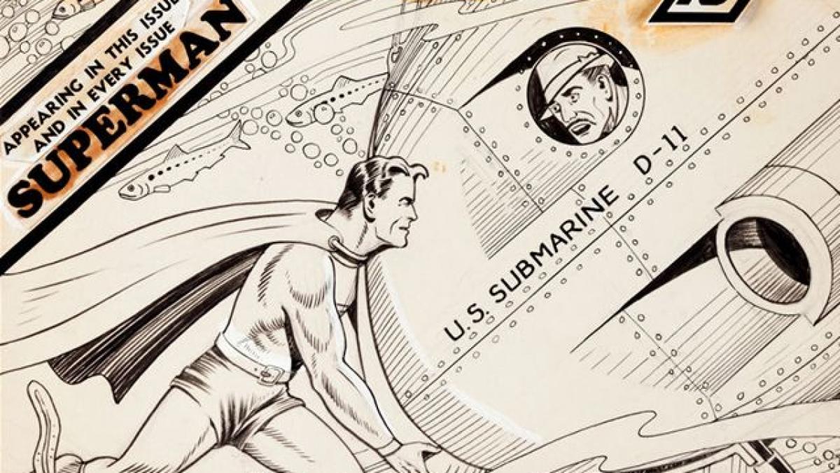 cea mai veche coperta din lume cu superman a fost vanduta cu peste 285 000 de dolari