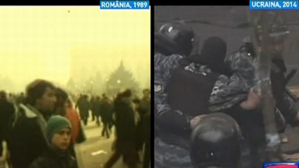 panorama deosebiri intre revolutia din 1989 din romania si protestele din kiev