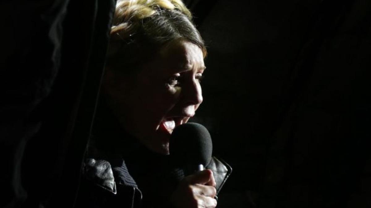 iulia timosenko sustine ca nu va candida la functia de premier al ucrainei