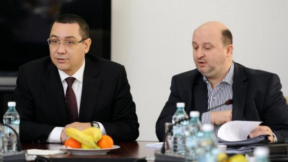 daniel chitoiu a mers la guvern pentru o discutie cu victor ponta