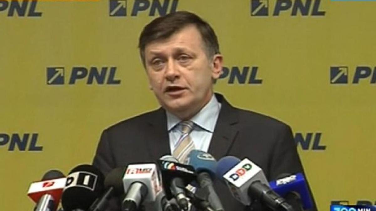 crin antonescu ii cer lui ponta sa ia act de decizia ireversibila a pnl este o degradare sa incerce