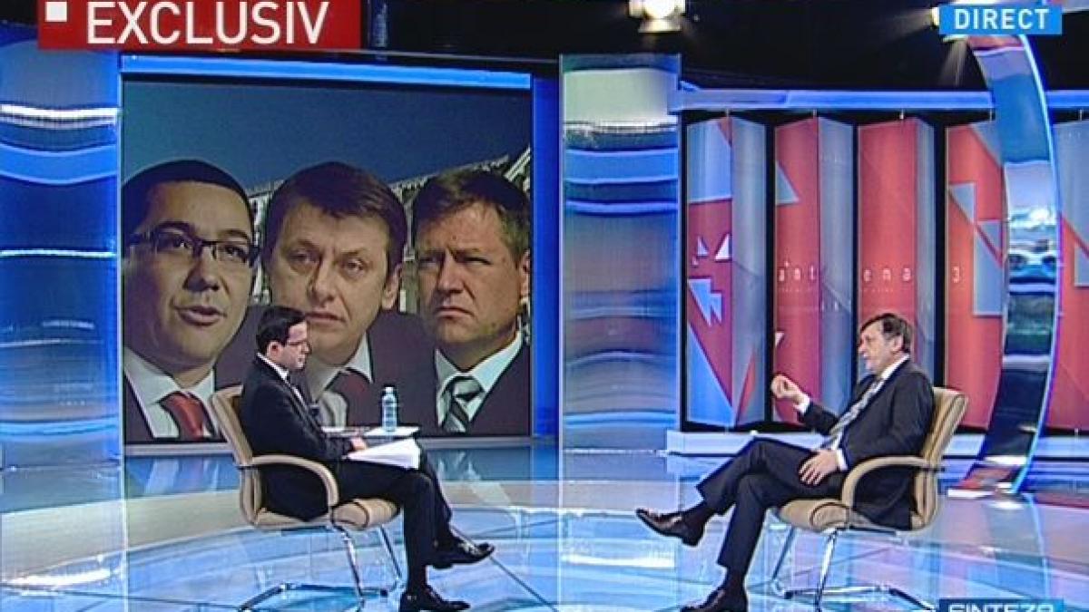 antonescu la sinteza zilei iesirea de la guvernare un lucru care trebuia facut usl nu s a rupt