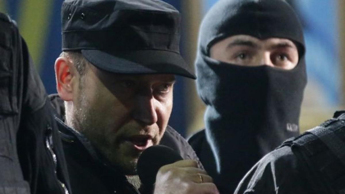 rusia a inceput urmarirea penala impotriva liderului sectorul de dreapta