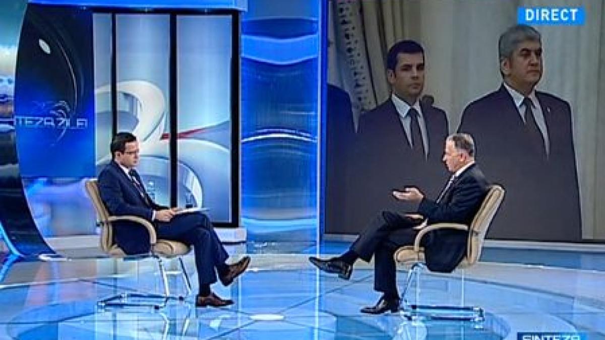 geoana la sinteza zilei actuala situatie politica din romania un joc in trei perfid si pervers