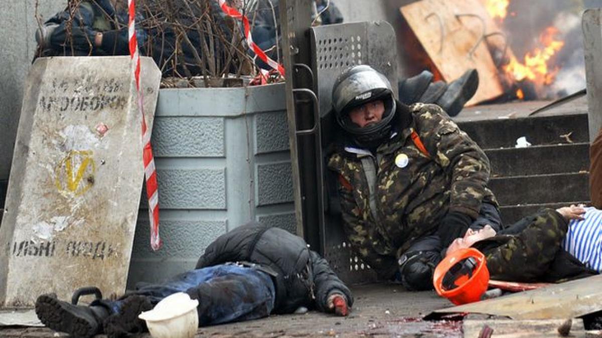 lunetistii din maidan erau angajati de liderii opozitiei ucrainene o interceptare telefonica