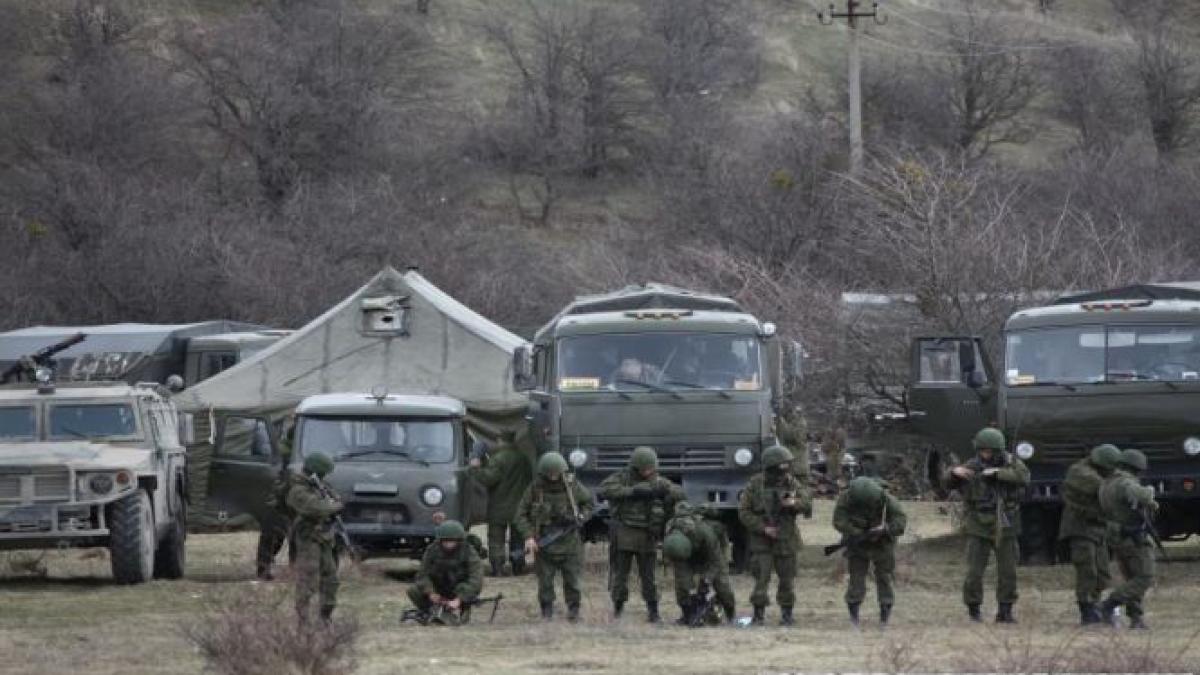 crimeea se afla sub controlul trupelor rusesti