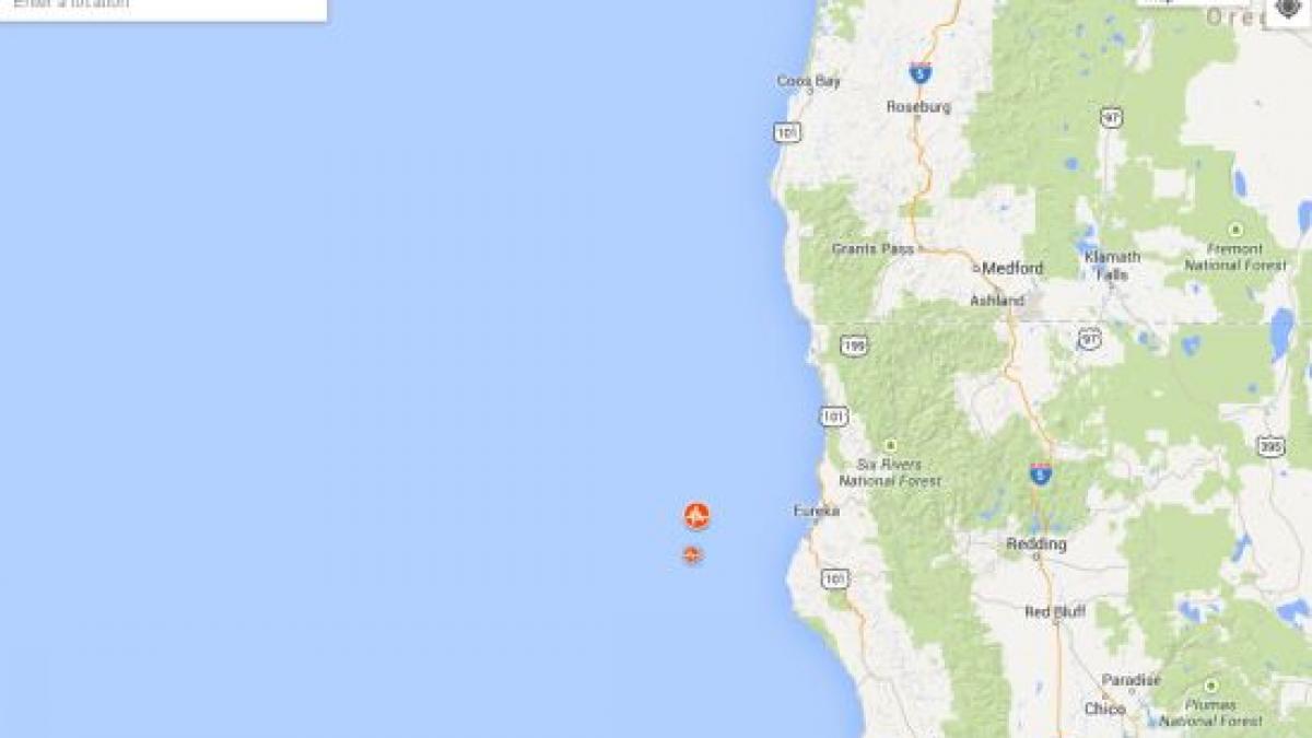 cutremur puternic in largul coastelor californiei sunt asteptate peste 300 de replici