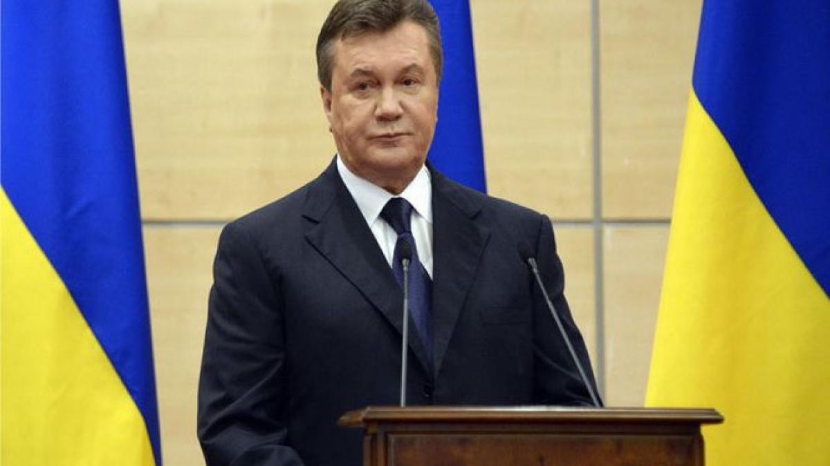 ianukovici armata ucraineana nu va raspunde ordinelor date de junta militara de la kiev