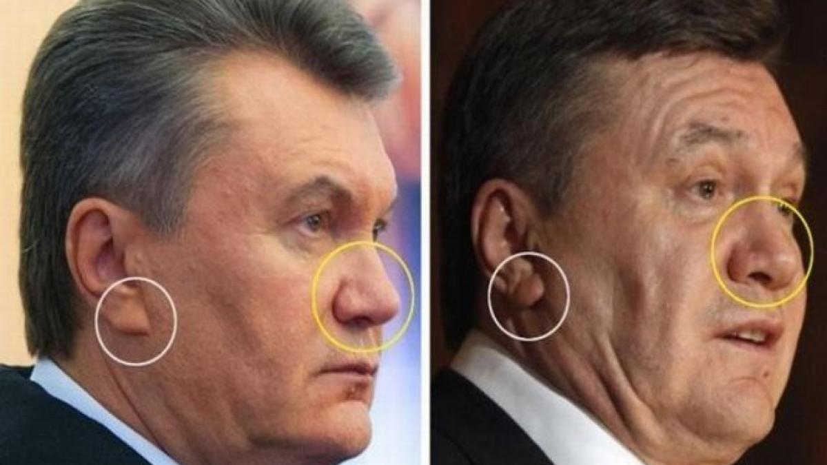 este ianukovici sau sosia lui exista voci care spun ca fostul lider zace pe un pat de spital iar