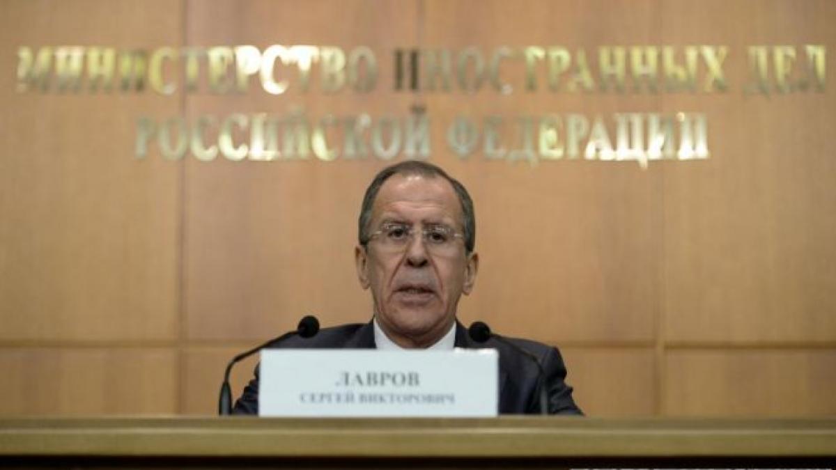 serghei lavrov rusia nu intentioneaza sa invadeze militar estul ucrainei