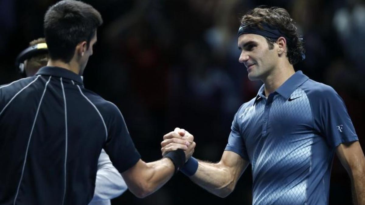novak djokovici si roger federer vor disputa finala indian wells